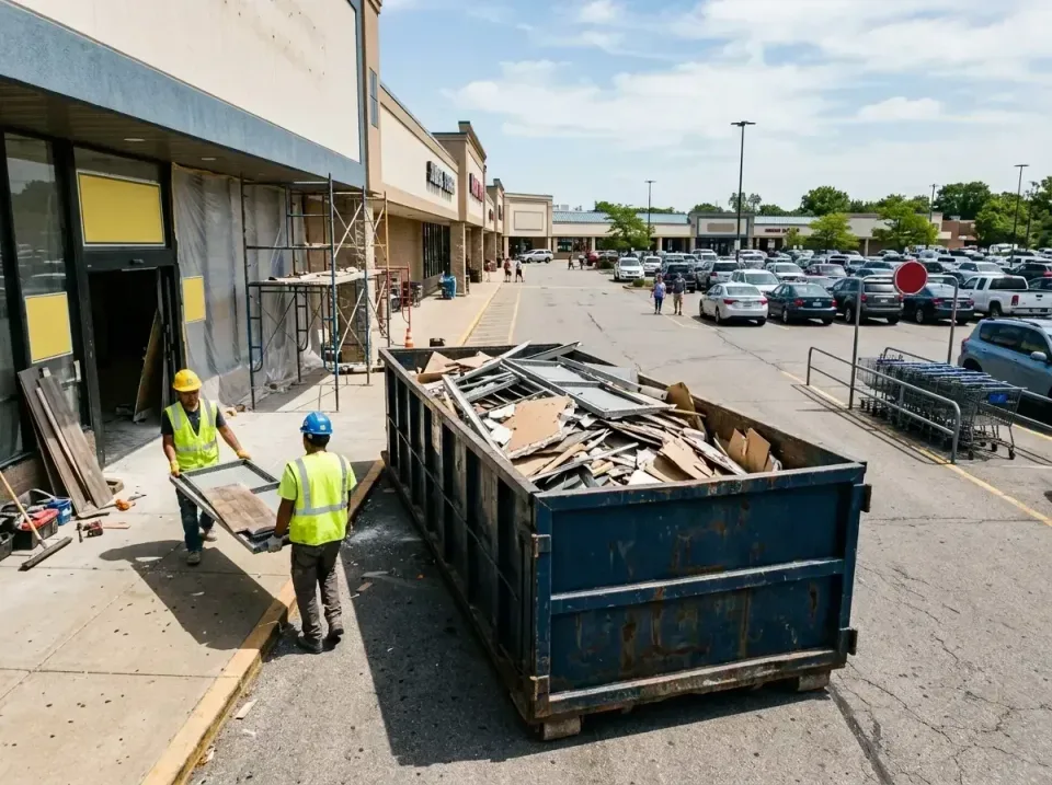 retail-store-renovation-debris-003 — frequently asked questions, Roll-off Dumpster Rentals in Sierra Madre, CA